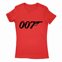 Remera Mujer Manga Corta JAMES BOND 007 01 en internet