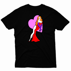 Remera Unisex Manga Corta JESSICA RABBIT 01