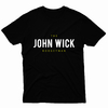 Remera Unisex Manga Corta JOHN WICK 01