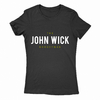 Remera Mujer Manga Corta JOHN WICK 01