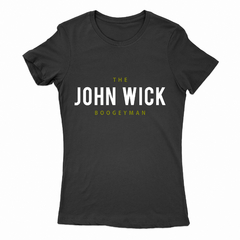 Remera Mujer Manga Corta JOHN WICK 01