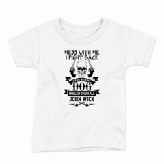 Remera Infantil Manga Corta JOHN WICK 02 - comprar online