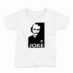 Remera Infantil Manga Corta JOKER 08