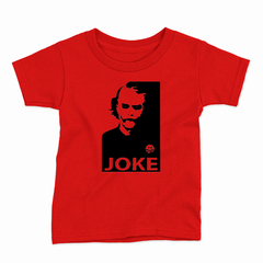 Remera Infantil Manga Corta JOKER 08 en internet