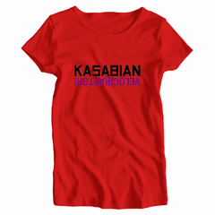 Remera Mujer Manga Corta KASABIAN 01 en internet