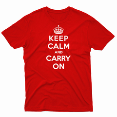 Remera Unisex Manga Corta KEEP CALM 02