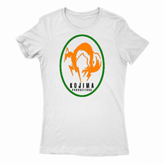 Remera Mujer Manga Corta KOJIMA PRODUCTIONS 01 - comprar online