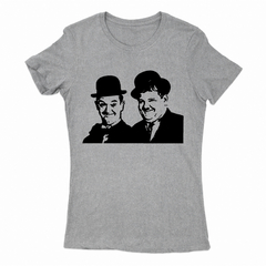 Remera Mujer Manga Corta LAUREL Y HARDY 01 - comprar online