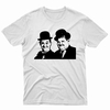 Remera Unisex Manga Corta LAUREL Y HARDY 01