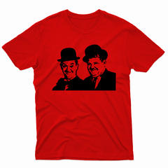 Remera Unisex Manga Corta LAUREL Y HARDY 01 en internet