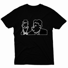 Remera Unisex Manga Corta LAUREL Y HARDY 02 - Wildshirts