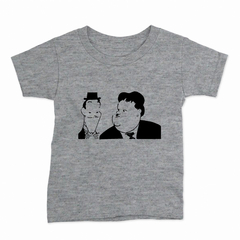 Remera Infantil Manga Corta LAUREL Y HARDY 02 - comprar online