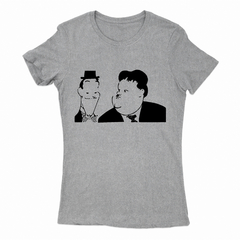 Remera Mujer Manga Corta LAUREL Y HARDY 02 - comprar online