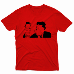 Remera Unisex Manga Corta LAUREL Y HARDY 02 en internet