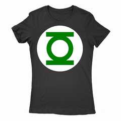 Remera Mujer Manga Corta LINTERNA VERDE 01