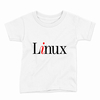 Remera Infantil Manga Corta LINUX 01