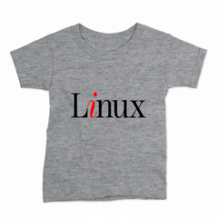 Remera Infantil Manga Corta LINUX 01 en internet