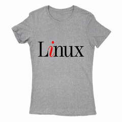 Remera Mujer Manga Corta LINUX 01 en internet