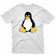 Remera Unisex Manga Corta LINUX 02 en internet