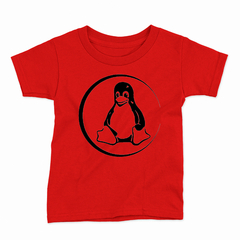 Remera Infantil Manga Corta LINUX 03 - Wildshirts