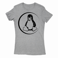 Remera Mujer Manga Corta LINUX 03 en internet