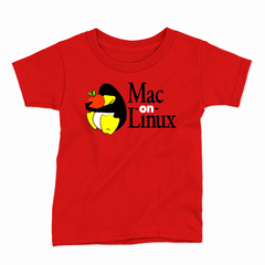 Remera Infantil Manga Corta LINUX 05 - Wildshirts