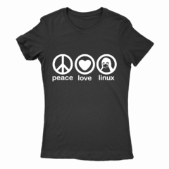 Remera Mujer Manga Corta LINUX 07 - comprar online