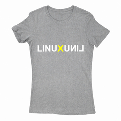 Remera Mujer Manga Corta LINUX 11 en internet