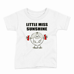 Remera Infantil Manga Corta LITTLE MISS SUNSHINE 01