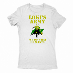 Remera Mujer Manga Corta LOKIS ARMY 01 - Wildshirts