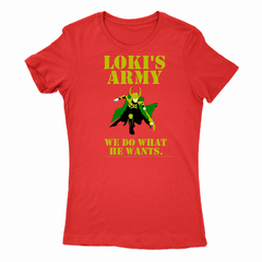 Remera Mujer Manga Corta LOKIS ARMY 01 - comprar online