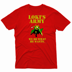 Remera Unisex Manga Corta LOKIS ARMY 01 - comprar online