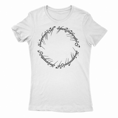 Remera Mujer Manga Corta LORD OF THE RING 03 - Wildshirts