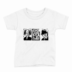 Remera Infantil Manga Corta LOS 3 CHIFLADOS 03