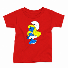 Remera Infantil Manga Corta LOS PITUFOS 02 en internet