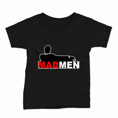 Remera Infantil Manga Corta MAD MEN 01 - Wildshirts