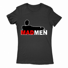 Remera Mujer Manga Corta MAD MEN 01 - Wildshirts