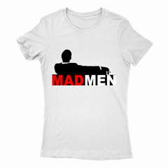 Remera Mujer Manga Corta MAD MEN 01