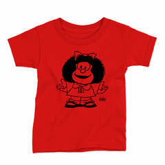 Remera Infantil Manga Corta MAFALDA 06 en internet