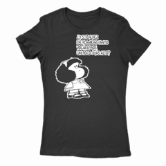 Remera Mujer Manga Corta MAFALDA 08 - Wildshirts