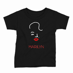 Remera Infantil Manga Corta MARILYN 01 - Wildshirts