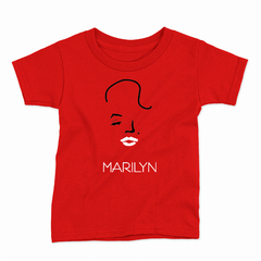 Remera Infantil Manga Corta MARILYN 01 en internet