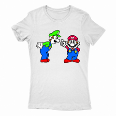 Remera Mujer Manga Corta MARIO BROS 03