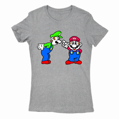 Remera Mujer Manga Corta MARIO BROS 03 en internet