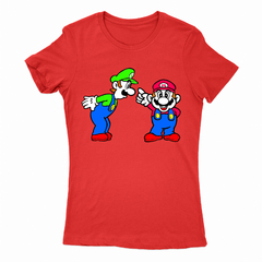 Remera Mujer Manga Corta MARIO BROS 03 - Wildshirts