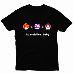 Remera Unisex Manga Corta MARIO BROS 07