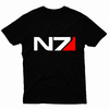 Remera Unisex Manga Corta MASS EFFECT 01