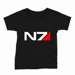 Remera Infantil Manga Corta MASS EFFECT 01