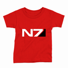 Remera Infantil Manga Corta MASS EFFECT 01 - Wildshirts