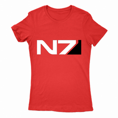 Remera Mujer Manga Corta MASS EFFECT 01 - Wildshirts